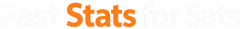 Fast Stats for Sats